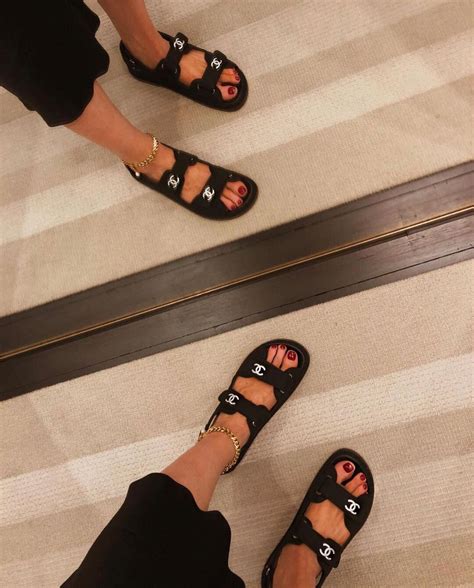 chanel dad sandals replica|dad sandals zara.